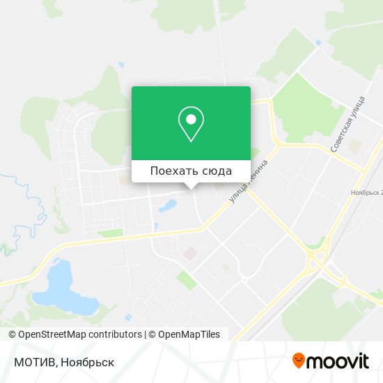 Карта МОТИВ