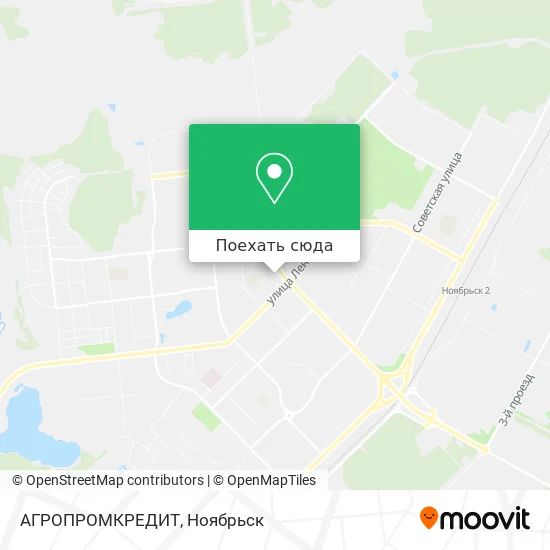 Карта АГРОПРОМКРЕДИТ