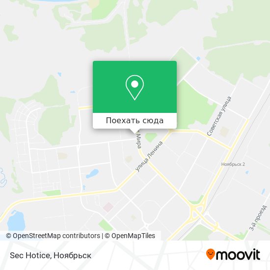 Карта Sec Hotice