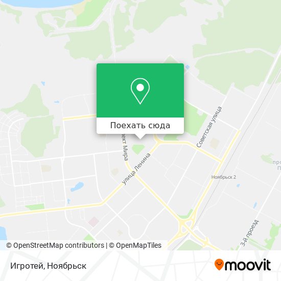 Карта Игротей