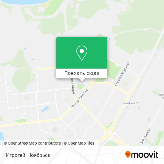 Карта Игротей