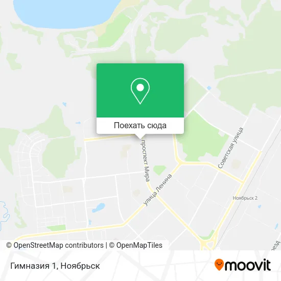 Карта Гимназия 1