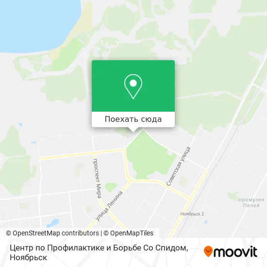 Карта Центр по Профилактике и Борьбе Со Спидом