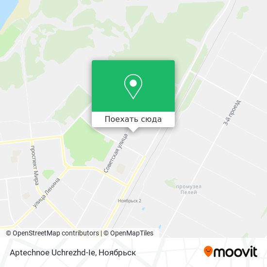Карта Aptechnoe Uchrezhd-Ie