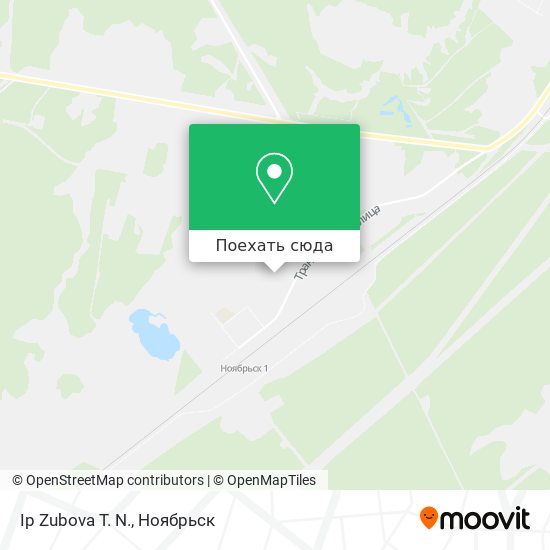 Карта Ip Zubova T. N.