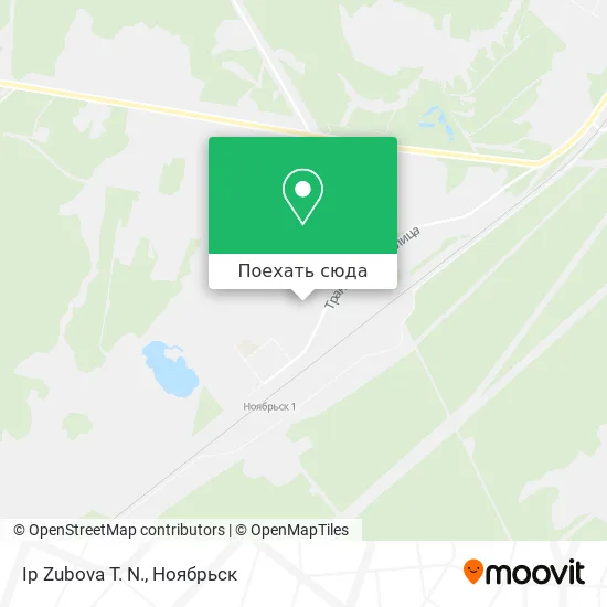 Карта Ip Zubova T. N.