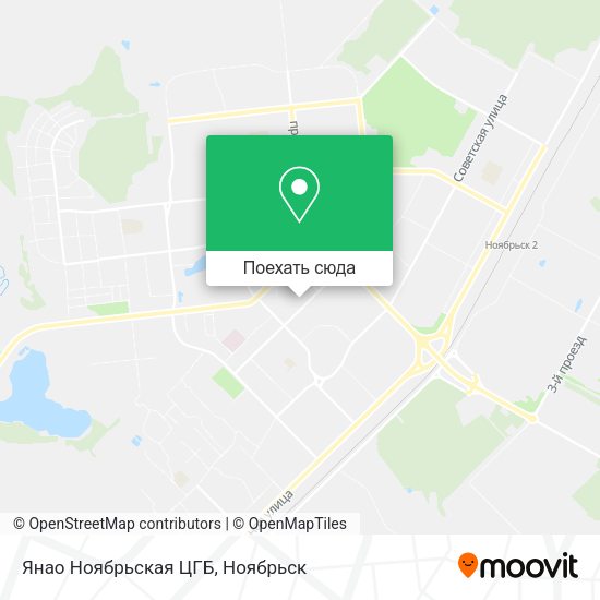 Карта Янао Ноябрьская ЦГБ