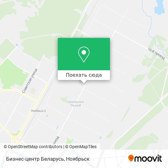 Карта Бизнес-центр Беларусь