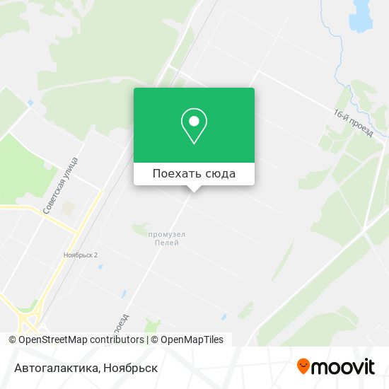 Карта Автогалактика