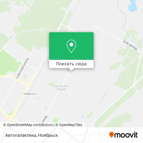 Карта Автогалактика