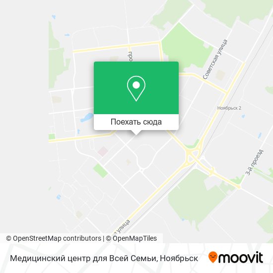 Карта Медицинский центр для Всей Семьи