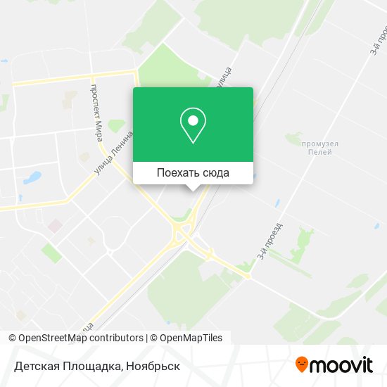 Карта Детская Площадка