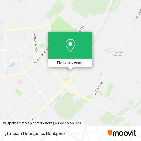 Карта Детская Площадка