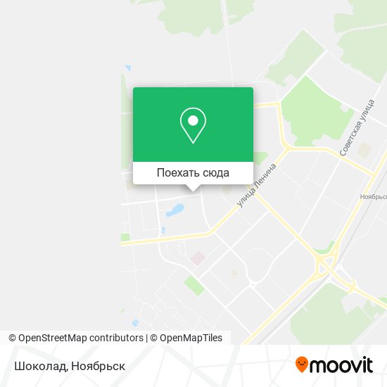 Карта Шоколад