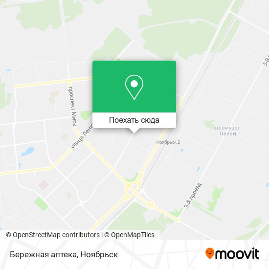 Карта Бережная аптека