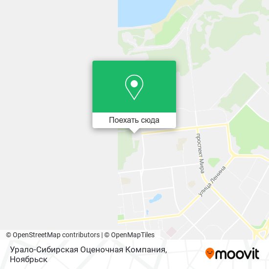 Карта Урало-Сибирская Оценочная Компания