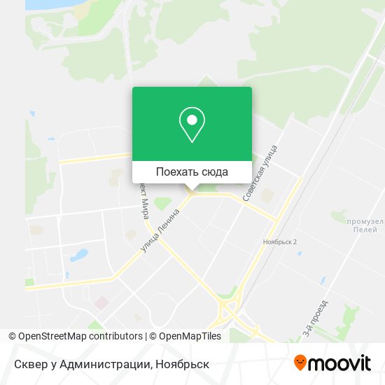 Карта Сквер у Администрации