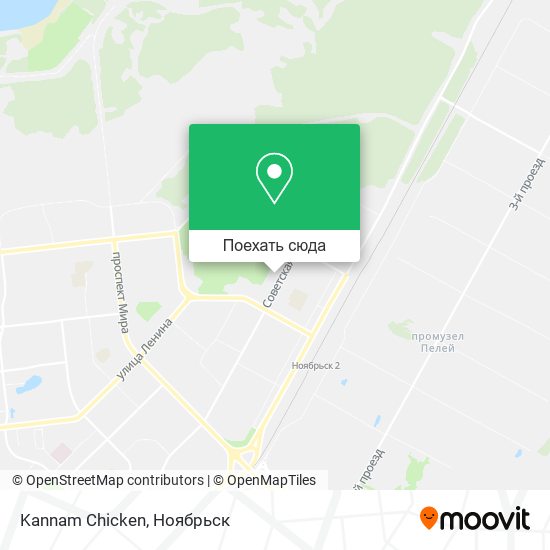 Карта Kannam Chicken
