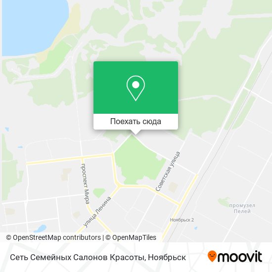 Карта Сеть Семейных Салонов Красоты