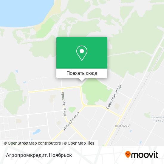 Карта Агропромкредит