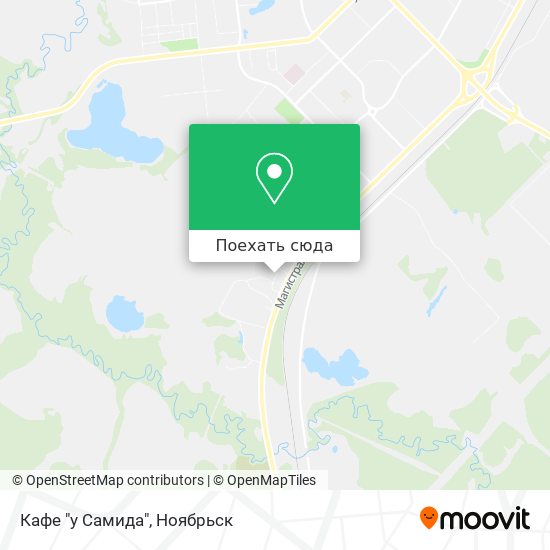 Карта Кафе "у Самида"