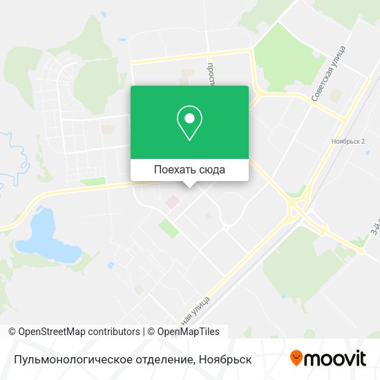 Карта Пульмонологическое отделение