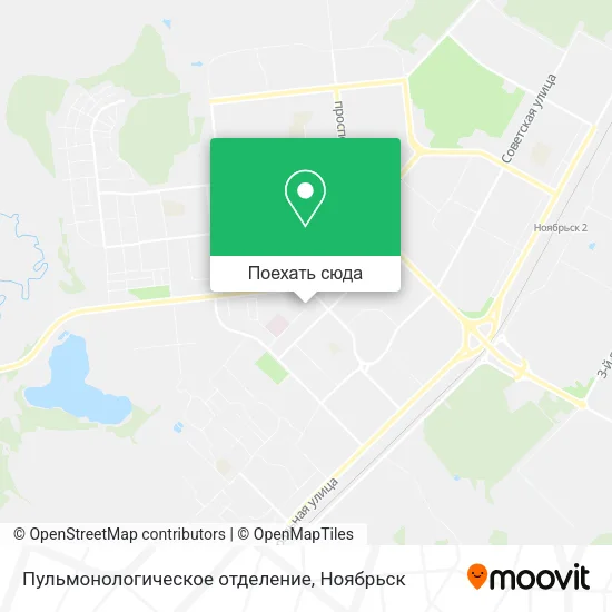 Карта Пульмонологическое отделение