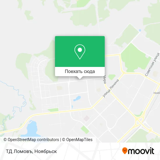 Карта ТД Ломовъ