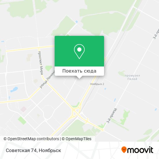 Карта Советская 74