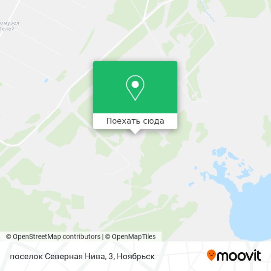 Карта поселок Северная Нива, 3