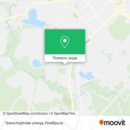 Карта Транспортная улица