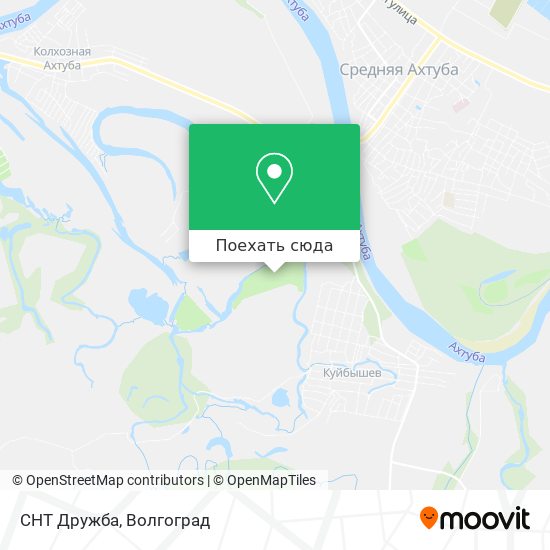 Карта СНТ Дружба