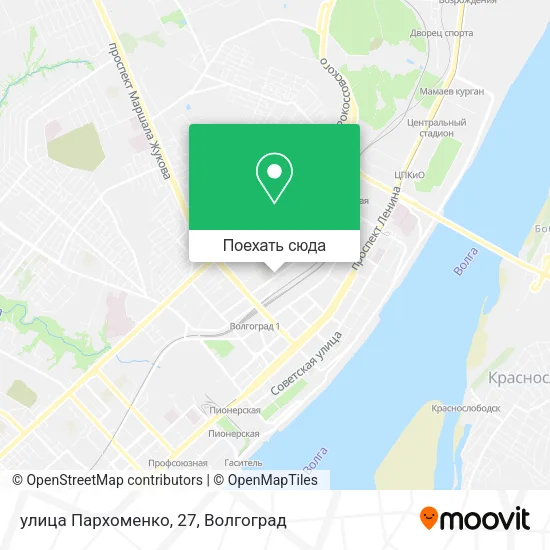 Карта улица Пархоменко, 27
