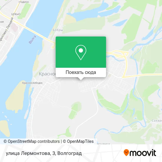 Карта улица Лермонтова, 3
