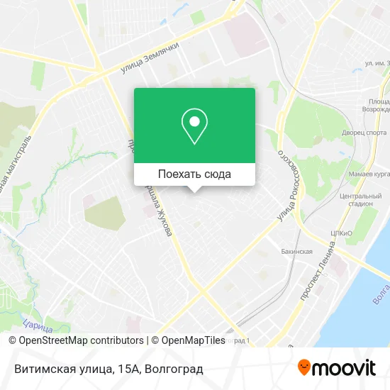 Карта Витимская улица, 15А