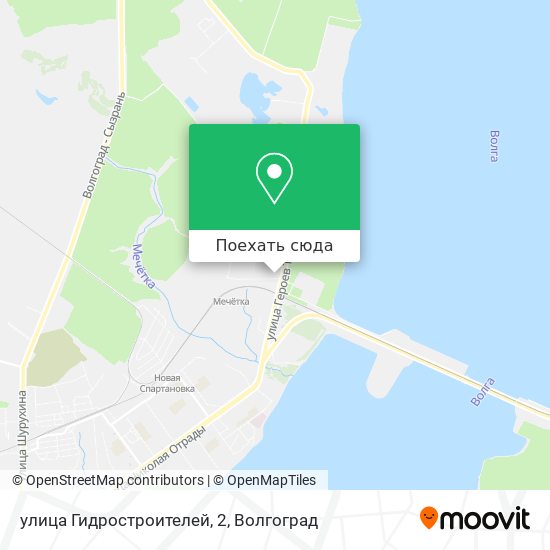 Карта улица Гидростроителей, 2