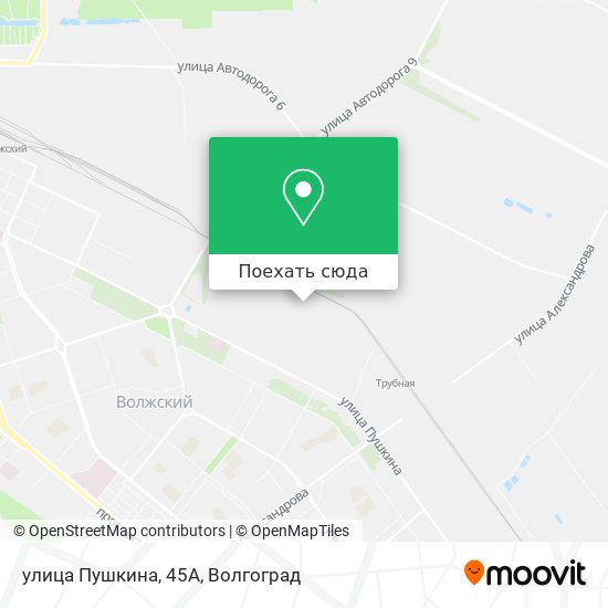 Карта улица Пушкина, 45А