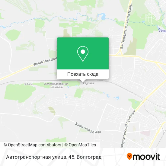 Карта Автотранспортная улица, 45