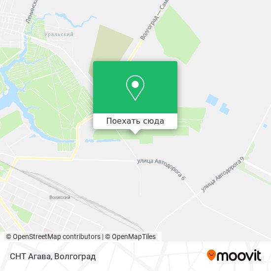 Карта СНТ Агава