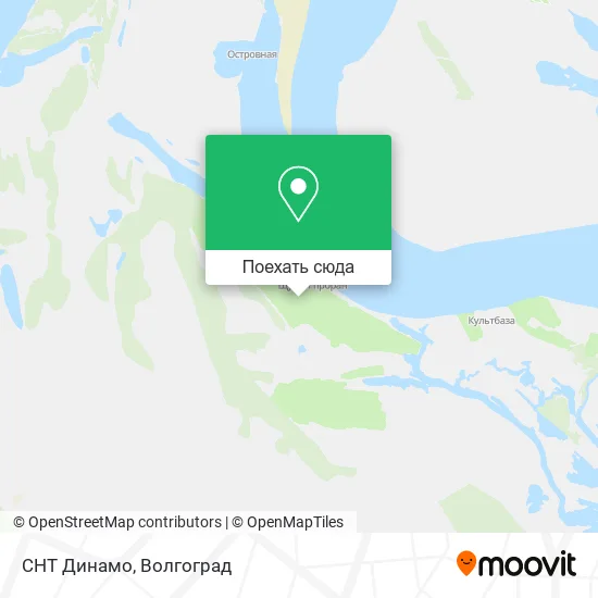 Карта СНТ Динамо