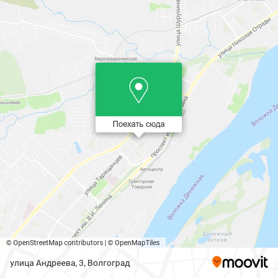 Карта улица Андреева, 3
