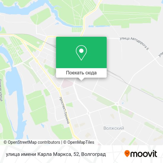 Карта улица имени Карла Маркса, 52