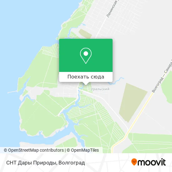 Карта СНТ Дары Природы