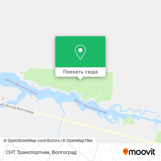Карта СНТ Транспортник
