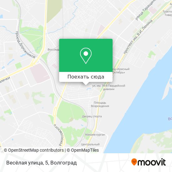Карта Весёлая улица, 5