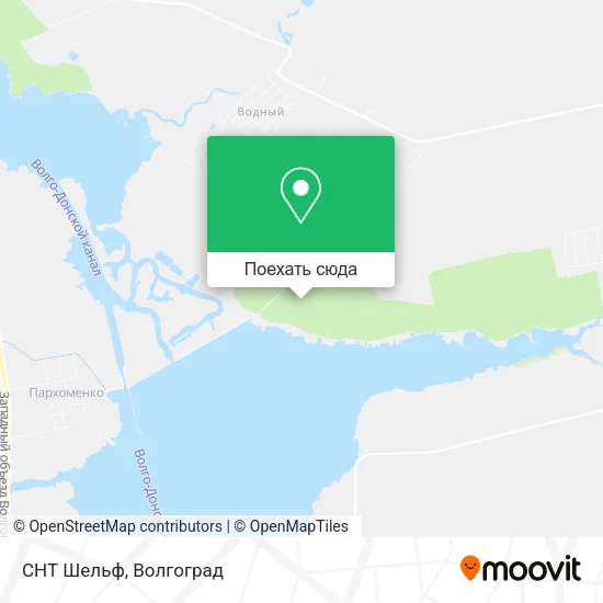 Карта СНТ Шельф