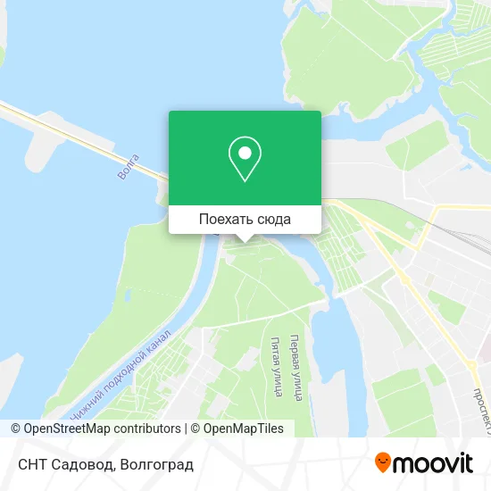 Карта СНТ Садовод