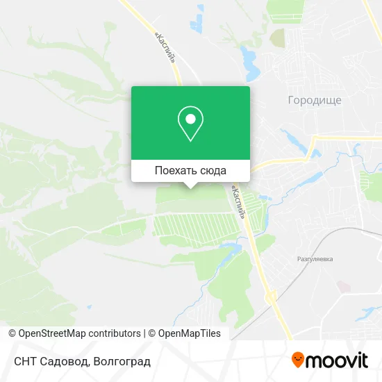 Карта СНТ Садовод