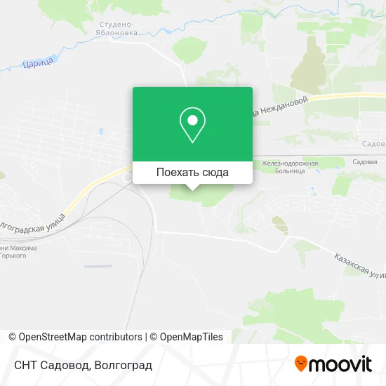 Карта СНТ Садовод