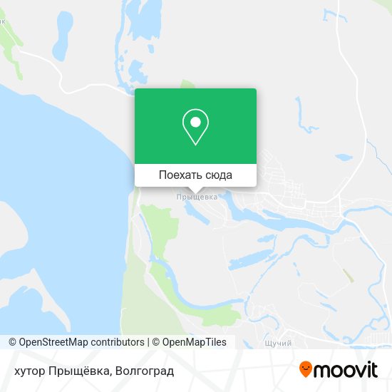Карта хутор Прыщёвка